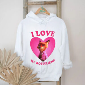 Nick Wilde I love my boyfriend Zootopia shirt