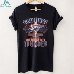 OKC Thunder 'Faith & Family' Black Shirt