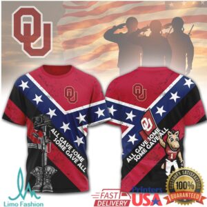 OU Sooners Military Tribute All Gave Some T Shirt OU Sooners Military Tribute All Gave Some T Shirt