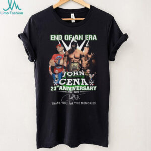 Official John Cena Thank You For The Memories Commemorative T Shirt Official John Cena Thank You For The Memories Commemorative T Shirt