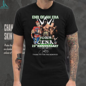Official John Cena Thank You For The Memories Commemorative T Shirt