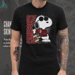 Official Snoopy Fan South Carolina Gamecocks T Shirt