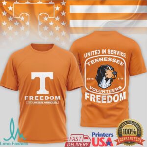 Official Tennessee Volunteers Freedom Under Armour T Shirt Collection