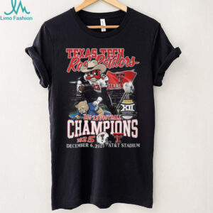 Official Texas Tech Red Raiders Big 12 Football Champions T Shirt