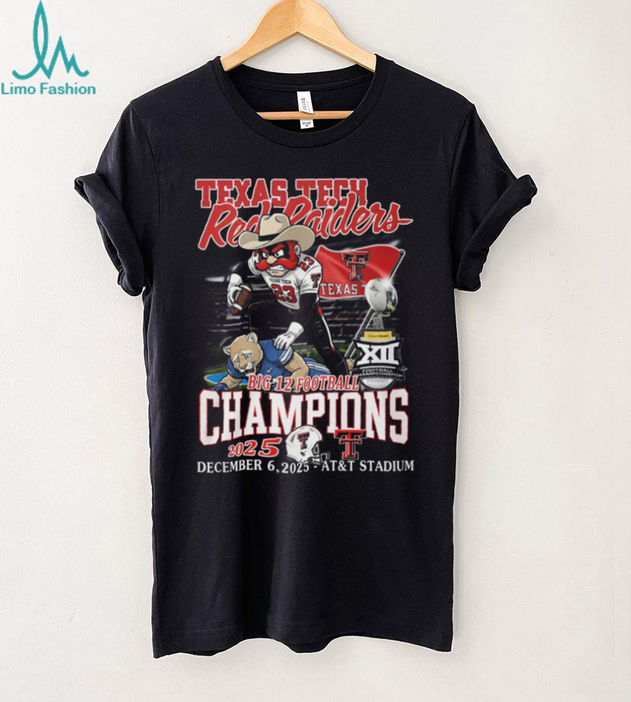 Official Texas Tech Red Raiders Big 12 Football Champions T Shirt Official Texas Tech Red Raiders Big 12 Football Champions T Shirt