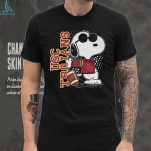 Official USC Trojans Snoopy & Woodstock Collegiate T Shirt