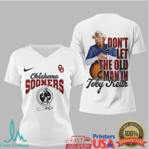 Oklahoma Sooners Toby Keith 'Don't Let The Old Man In' T shirt