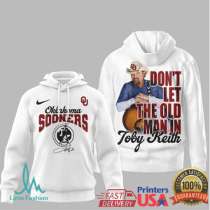 Oklahoma Sooners Toby Keith 'Don't Let The Old Man In' T shirt