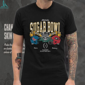 Ole Miss Rebels vs Georgia Bulldogs Allstate Sugar Bowl Playoff Quarterfinal shirt