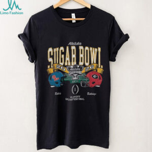 Ole Miss Rebels vs Georgia Bulldogs Allstate Sugar Bowl Playoff Quarterfinal shirt