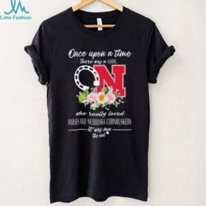 Once Upon a Time Horses and Nebraska Cornhuskers T Shirt