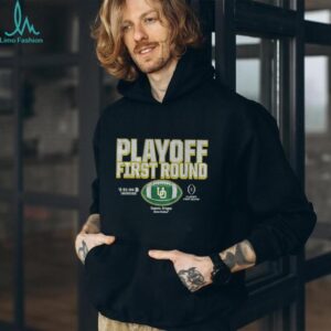 Oregon Ducks Football 2025 CFP Playoff First Round winner shirt