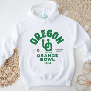 Oregon Ducks Football 2026 Capital One Orange Bowl Bound logo shirt