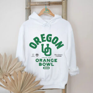 Oregon Ducks Football 2026 Capital One Orange Bowl Bound logo shirt