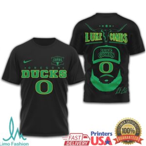Oregon Ducks Official NCAA Luke Combs 3D Shirt Oregon Ducks Official NCAA Luke Combs 3D Shirt