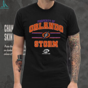 Orlando Storm UFL United Football League Property of Orlando Storm shirt