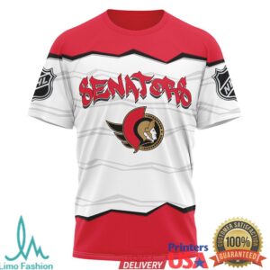 Ottawa Senators Official NHL Puck Yeah 3D Shirt Ottawa Senators Official NHL Puck Yeah 3D Shirt