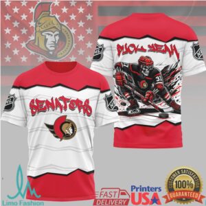 Ottawa Senators Official NHL Puck Yeah 3D Shirt