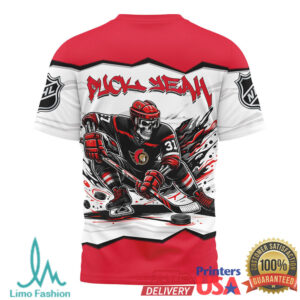 Ottawa Senators Official NHL Puck Yeah 3D Shirt
