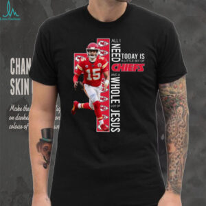 Patrick Mahomes T Shirt Kansas City Chiefs #15