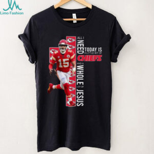 Patrick Mahomes T Shirt Kansas City Chiefs #15