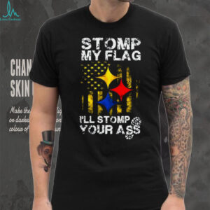 Patriotic Steelers Pride Stomp Your Ass Graphic Tee Patriotic Steelers Pride Stomp Your Ass Graphic Tee