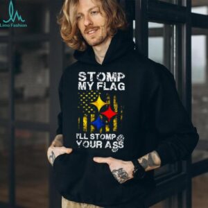 Patriotic Steelers Pride Stomp Your Ass Graphic Tee