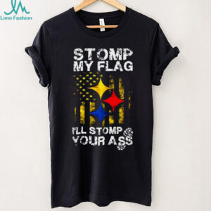Patriotic Steelers Pride Stomp Your Ass Graphic Tee