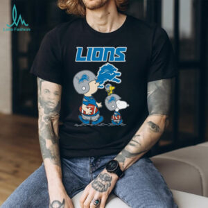 Peanuts Detroit Lions Football Shirt Peanuts Detroit Lions Football Shirt