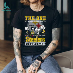 Peanuts Snoopy And Friends The One Where We Root For Pittsburgh Steelers T Shirt