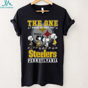 Peanuts Snoopy And Friends The One Where We Root For Pittsburgh Steelers T Shirt