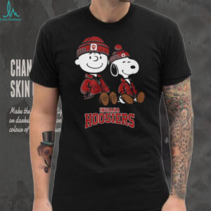 Peanuts x Indiana Hoosiers Charlie Brown & Snoopy Tee