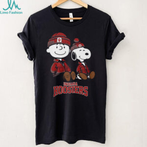 Peanuts x Indiana Hoosiers Charlie Brown & Snoopy Tee