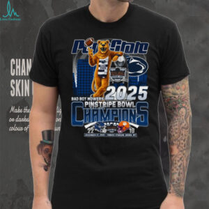 Penn State Nittany Lions 2025 Pinstripe Bowl Champions T Shirts