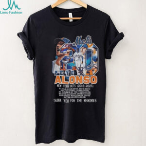 Pete Alonso Forever No.20 New York Mets MLB Baseball legend shirt