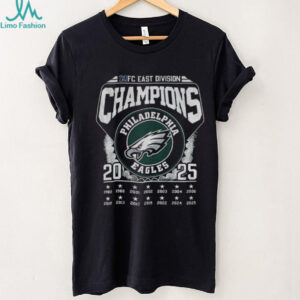 Philadelphia Eagles Football East Division Champions 2025 shirt