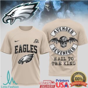 Philadelphia Eagles Official NFL Avenged Sevenfold 3D Shirt
