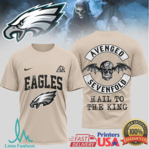 Philadelphia Eagles Official NFL Avenged Sevenfold 3D Shirt