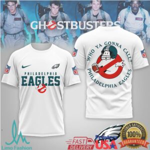 Philadelphia Eagles Official NFL Ghostbusters 3D Shirt