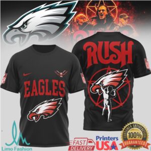 Philadelphia Eagles Official NFL Rush 3D Shirt