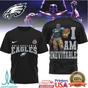 Philadelphia Eagles Official NFL Thanos 3D Shirt Philadelphia Eagles Official NFL Thanos 3D Shirt
