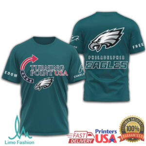 Philadelphia Eagles Official NFL Turning Point 3D Shirt