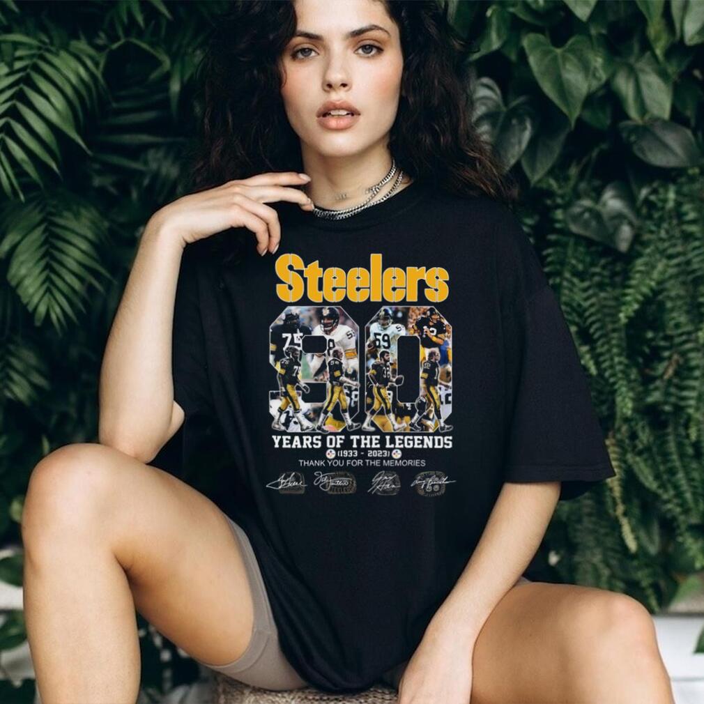 Pittsburgh Steelers 90th Anniversary Legends T Shirt Pittsburgh Steelers 90th Anniversary Legends T Shirt