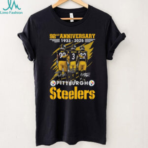 Pittsburgh Steelers 92nd Anniversary T Shirt