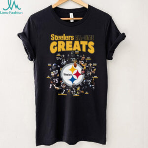 Pittsburgh Steelers All Time Greats T Shirt