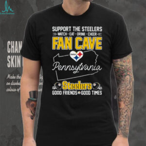 Pittsburgh Steelers Fan Cave Pennsylvania T Shirt Pittsburgh Steelers Fan Cave Pennsylvania T Shirt