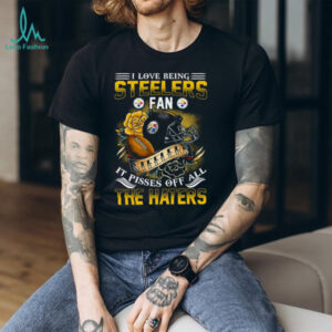 Pittsburgh Steelers Haters Graphic Tee