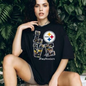 Pittsburgh Steelers LOVE Graphic T Shirt