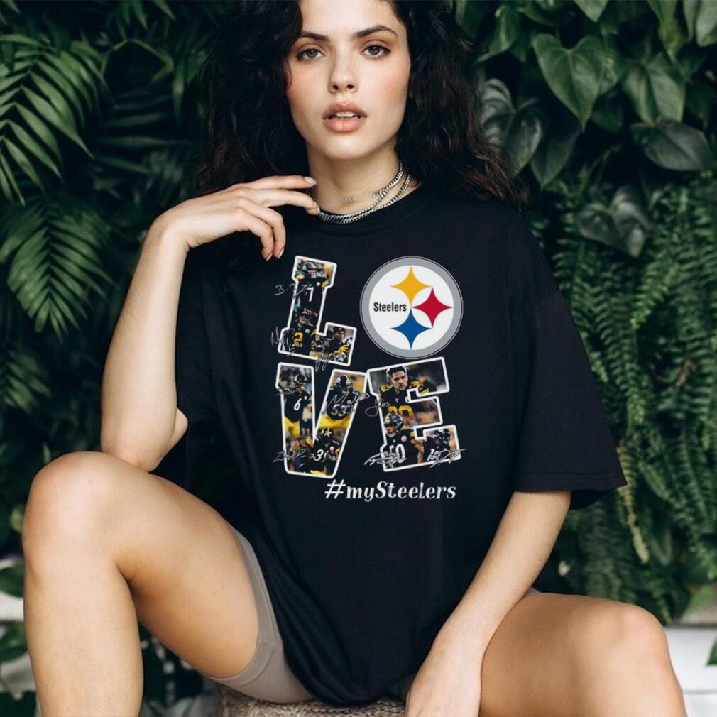 Pittsburgh Steelers LOVE Graphic T Shirt Pittsburgh Steelers LOVE Graphic T Shirt
