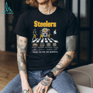 Pittsburgh Steelers Legends Abbey Road Thank You For The Memories T Shirt